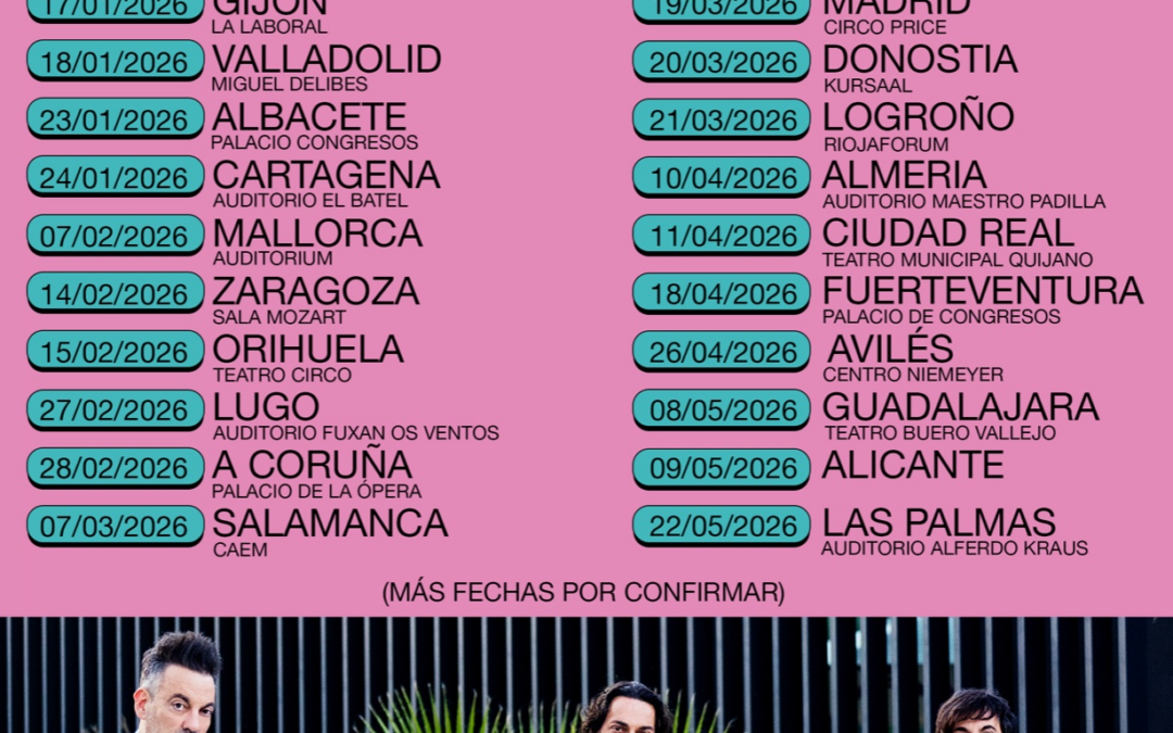 Café Quijano anuncia nuevas fechas del Miami 1990 Tour 2026